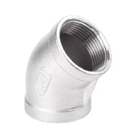 盛京联硕 45度不锈钢内丝弯头 定制 个