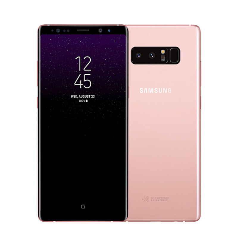 三星(SAMSUNG) GALAXY note 8港版 全网通4G双卡 移动联通电信4G手机 粉色 6GB+128GB