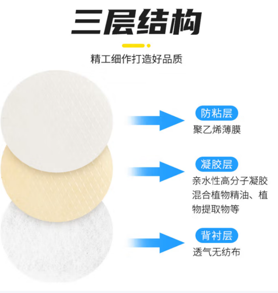海氏海诺 晕车快贴8片装 400盒/箱 1箱高清大图