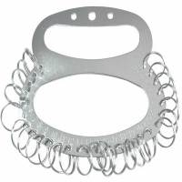 18位 金属 不锈钢 钥匙盘 钥匙圈 钥匙板 不带钥匙牌 个