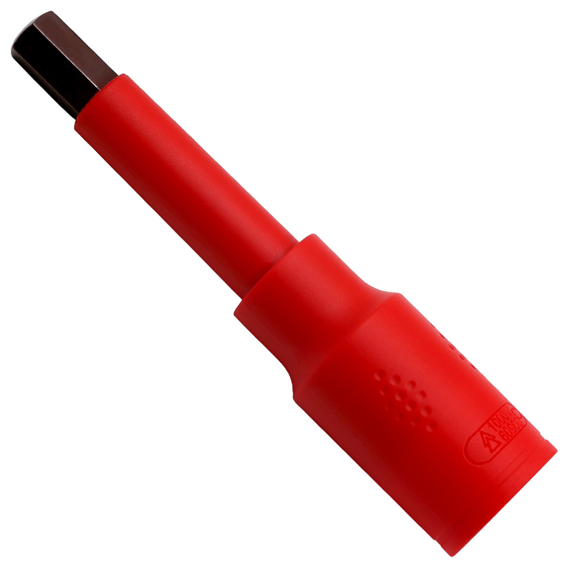 维度（WEDO）IN524C 1/2寸（12.5mm）绝缘注塑内六方套筒头旋具 铬钒钢 VDE 绝缘耐压1000V高清大图
