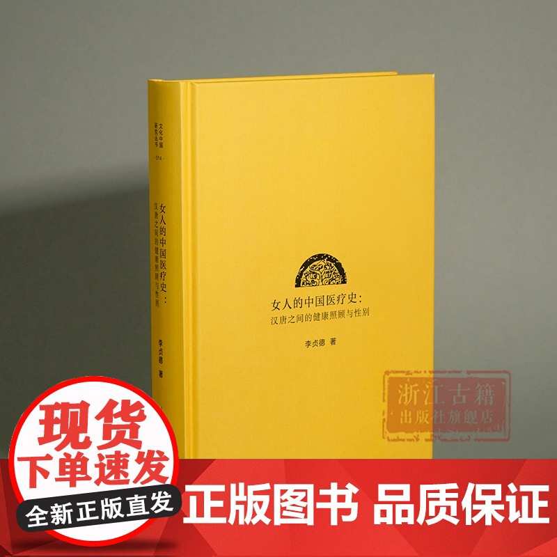 女人的中国医疗史:汉唐之间的健康照顾与性别 文化中国研究丛书 中国汉唐之间生育文化 中国医疗史女性身体史研究资料 正版高清大图