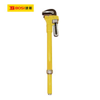 波斯（BOSI）伸缩加力管子钳（18"）把