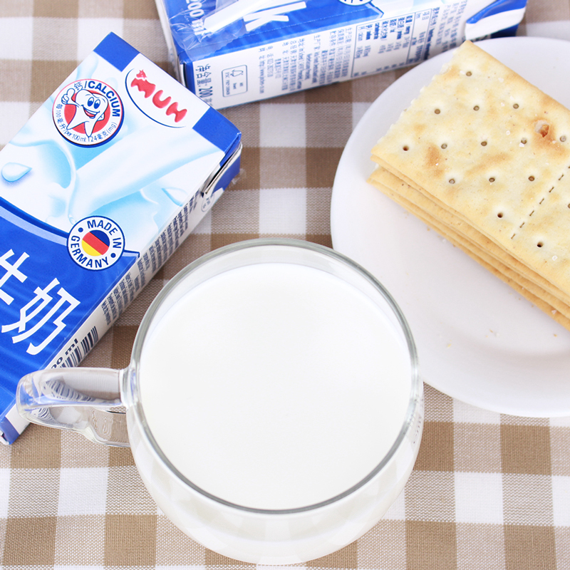 德国原装进口甘蒂牧场muh牧牌全脂纯牛奶高钙乳蛋白儿童学生早餐奶200