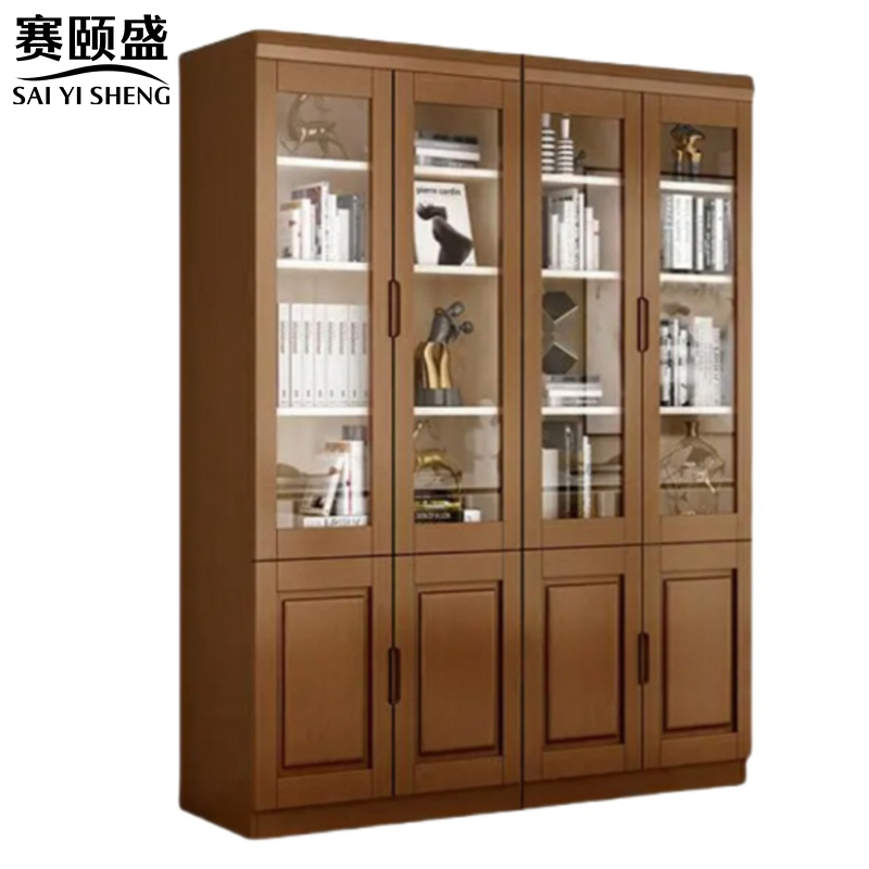 赛颐盛木质书柜高清大图