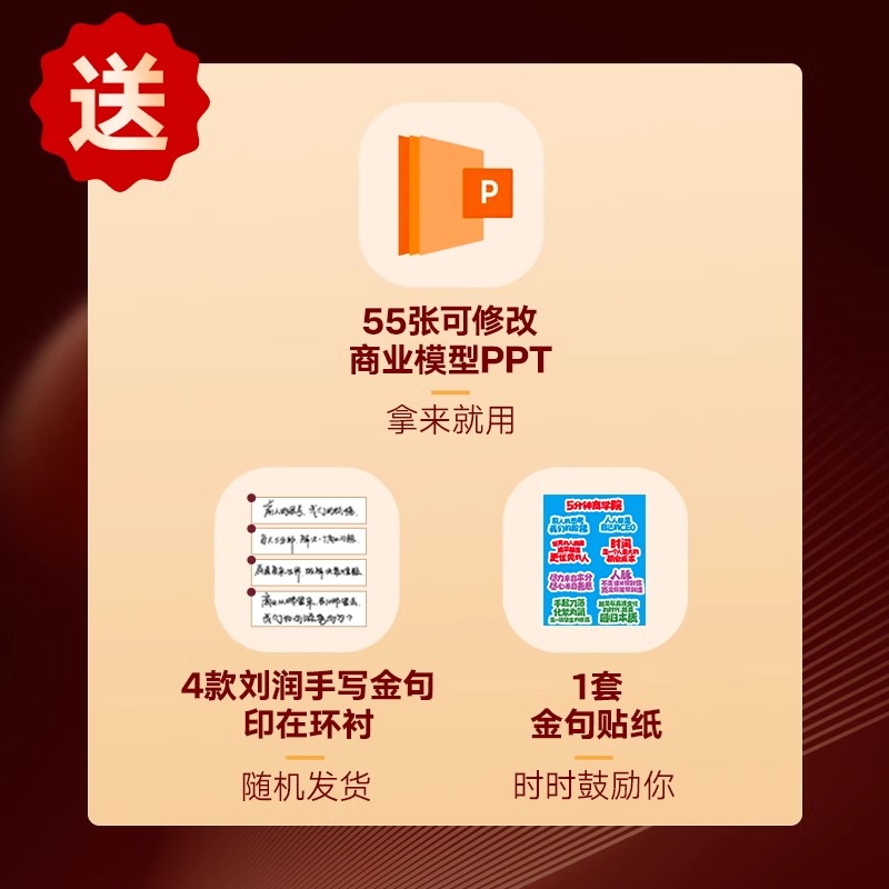 [正版] 5分钟商学院(第3版|图文版)(刘润经典作品全新升级/系统掌握商业逻辑的“百科全书”)高清大图