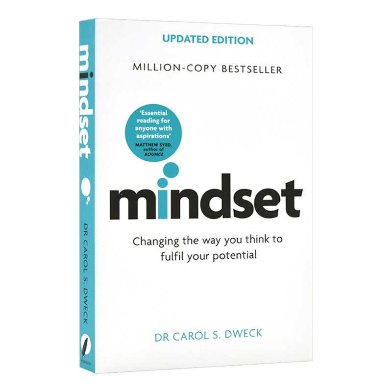 改变你的思维方式模式 发挥你的潜力 [正版]mindset 终身成长 重新定义成功的思维模式 成功心理学 英文原版 比尔