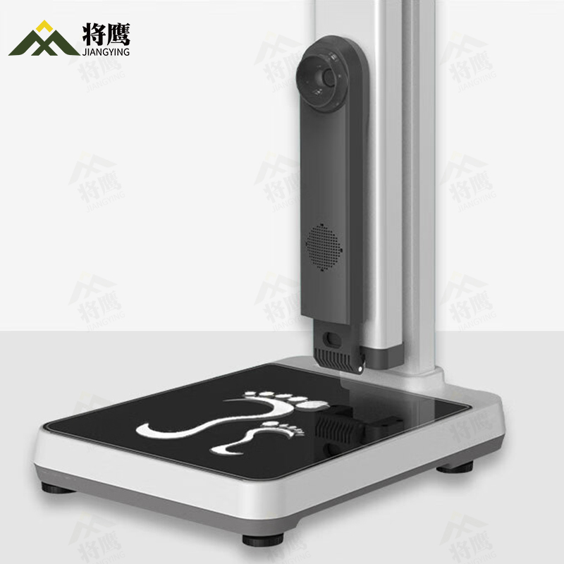 将鹰 超声波身高体重体检秤测量仪身高体重一体机打印款 JY-044S-E20DY高清大图