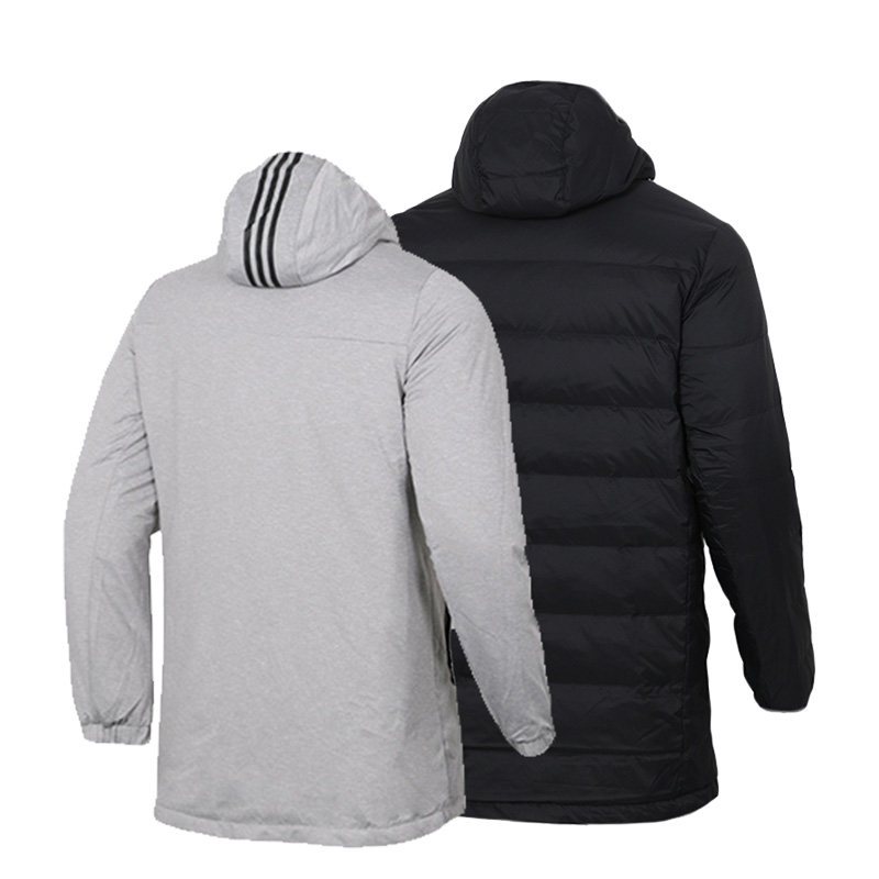 阿迪达斯(adidas)2018冬季新款男子连帽休闲舒适保暖羽绒服外套DM1936