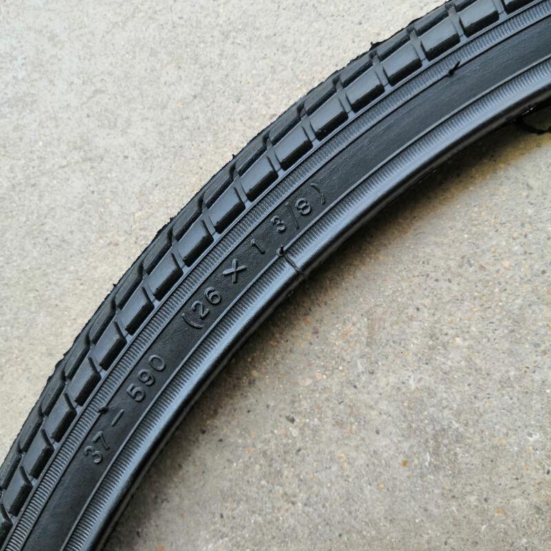 26x138外胎内胎老式自行车窄边轮胎37590