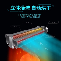 HOROW晾衣架阳台升降晾衣架手摇折叠伸缩落地双杆凉衣架晾衣杆晾晒衣架单杆洗晒用品铝合金