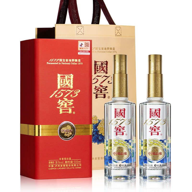 泸州老窖 国窖1573中国品味 38度500ml*1瓶 浓香型白酒高清大图
