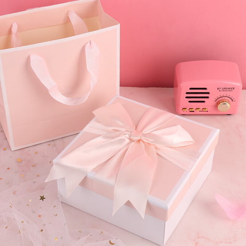 TaTanice礼物盒伴手礼包装盒粉色高清大图