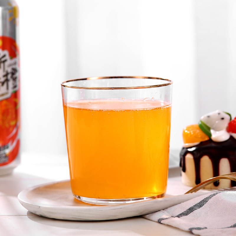 汉斯香橙碳酸饮料500ml12罐箱