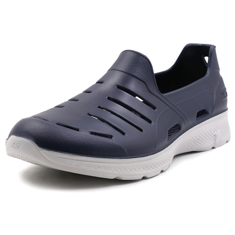Skechers斯凯奇新款男鞋夏季洞洞鞋一脚蹬轻质透气休闲凉鞋54270