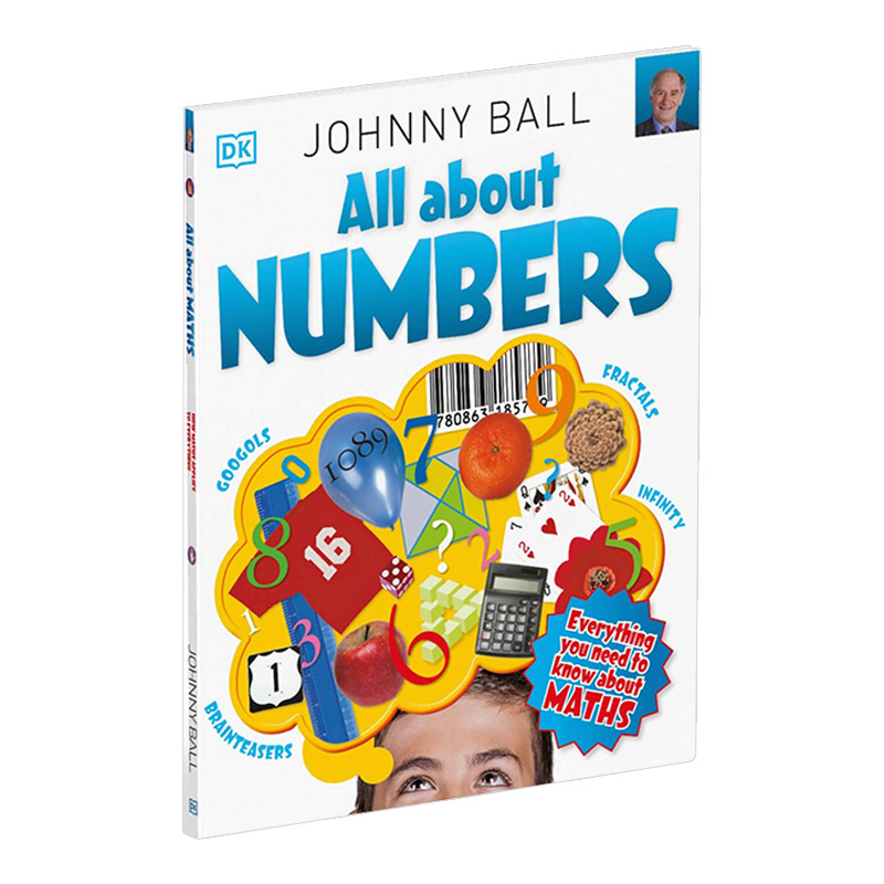 [醉染正版]DK大课题百科书 数字 All About Numbers 英文原版 9-12岁儿童数字知识科普书 进口原版高清大图