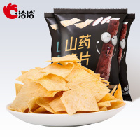 满300减210[洽洽嘿铁棍山药脆片香浓芝士味60g]恰恰山药薯片薯条休闲零食