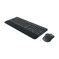 罗技(Logitech) MK545无线键鼠套装 防泼溅 黑色