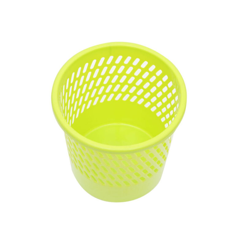 广博(GuangBo) QJ9001 塑料纸篓 直径26cm 绿、蓝(单位:只)