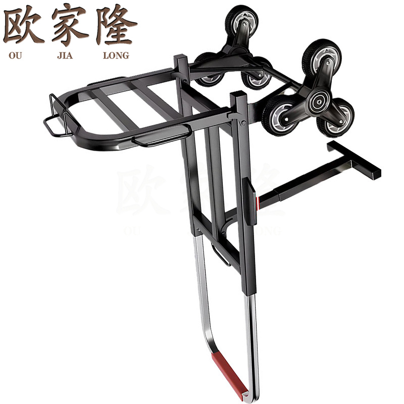 欧家隆手拉车爬楼台高清大图