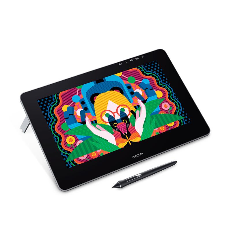 和冠 Wacom Pro DTH-1320/AK0-F 创意数位屏 绘画板 手写屏 黑色