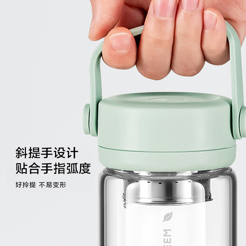 北鼎随手杯470ML便捷密封冷热皆宜CD1008(颜色随机)高清大图