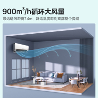 海信 2匹 新三级能效变频 健康抑菌 低噪 客厅挂机 家用省电 空调挂机KFR-50GW/E360-X3