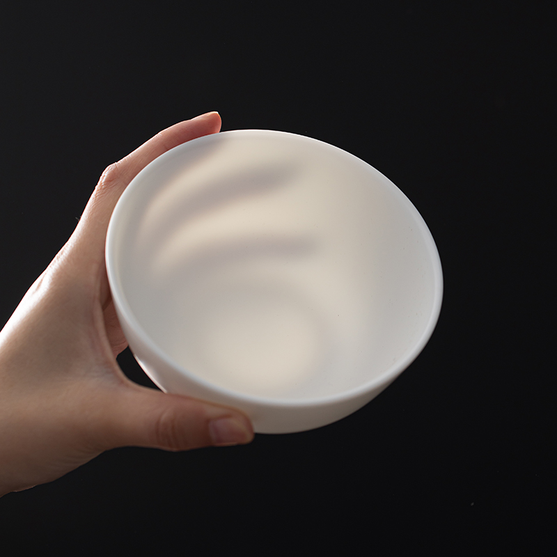 苏氏陶瓷(SUSHI CERAMICS)餐具套装中国白羊脂玉瓷高档餐碗16头餐具礼盒套装口径12.4cm高清大图