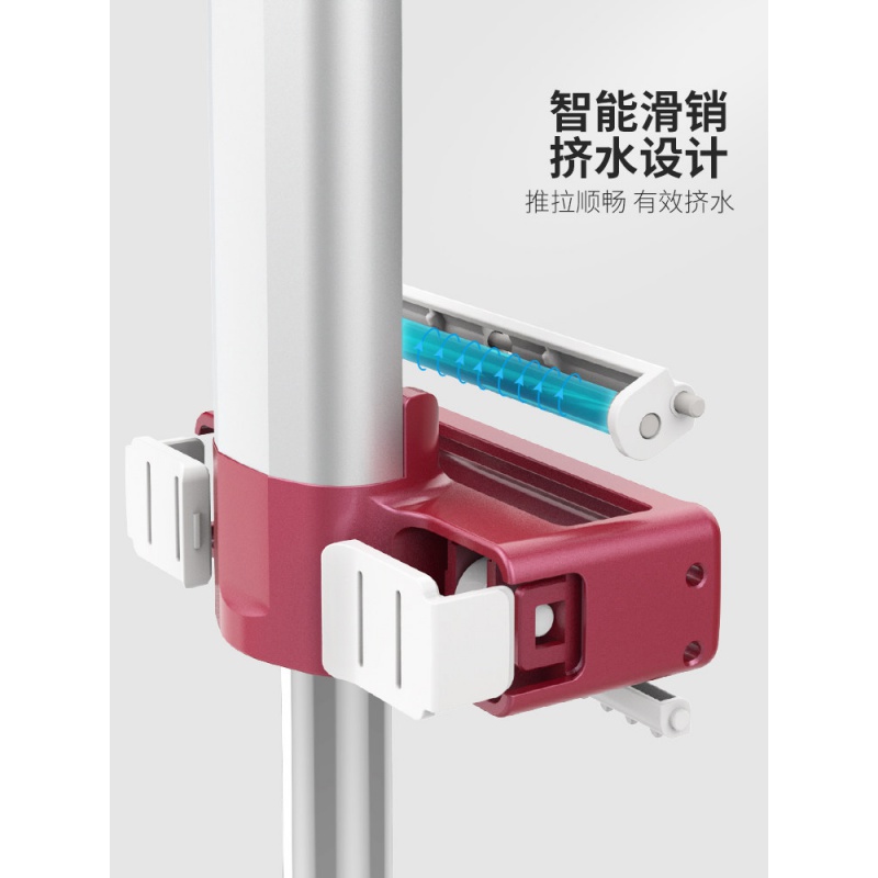 拖把家用一拖净拖把免手洗干湿两用瓷砖地板懒人拖把平板拖高清大图