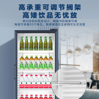 海尔(Haier)展示柜冷藏保鲜柜家用立式冰柜商用大容量冷柜商超便利店啤酒饮料柜SC-339J