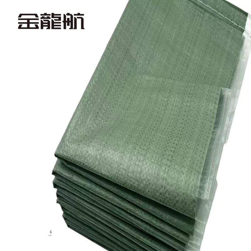 金龙航绿色覆膜编织袋90*120cm/条高清大图