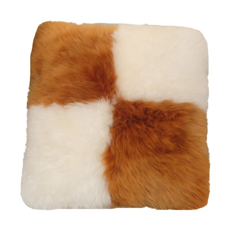 美帮汇澳洲羊皮沙发坐垫羊毛坐垫羊毛坐垫沙发坐垫椅子垫椅垫毛绒椅垫高清大图