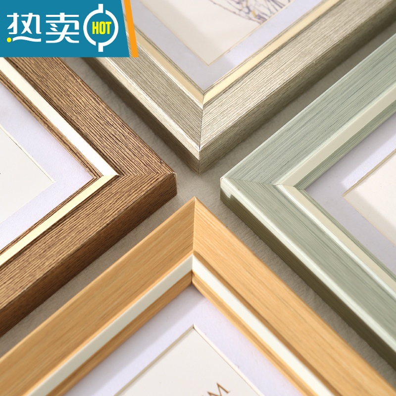 敬平小清新相框摆台6七7寸8儿童照片10创意摆件装裱a4A3画框挂墙像架5 淡绿色 10寸可摆可挂[可放20.3*25.高清大图