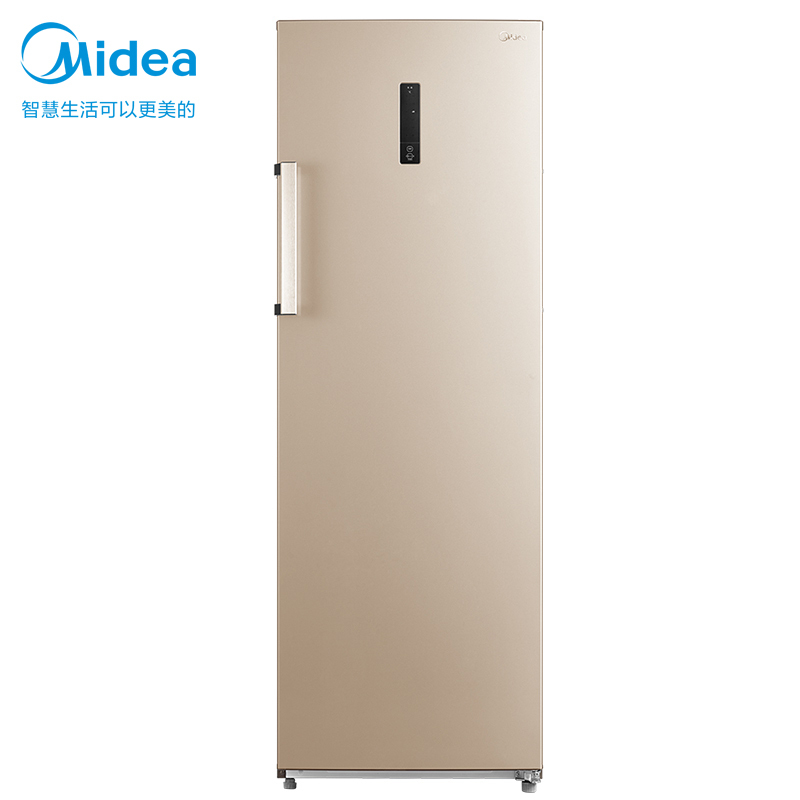 美的(Midea)240升 家用立式风冷冷柜 冷藏冷冻转换柜 BD/BC-240WE
