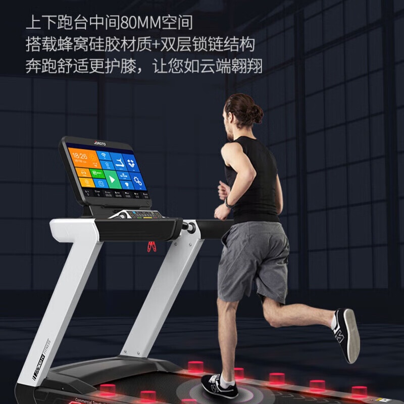 捷瑞特(JOROTO) XT300 经典版本 商用跑步机 (计价单位:台) 黑色高清大图