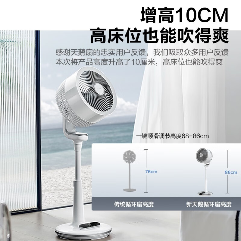 艾美特空气循环扇FA23-RDI82高清大图