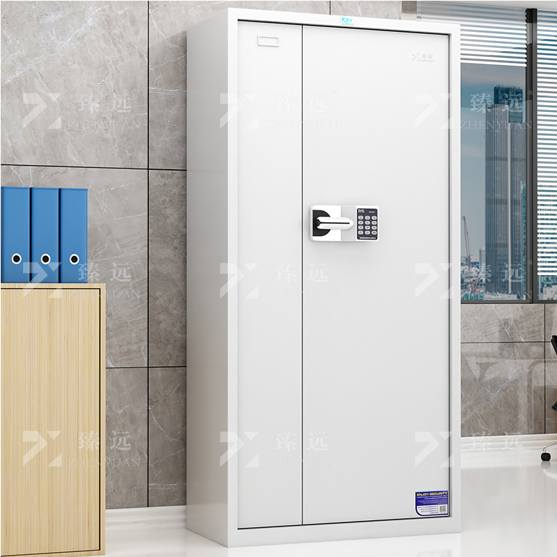 臻远 ZYJJ-80010 保密柜密码文件柜保密档案资料柜钢制密码锁保密 常规通门智能密码锁