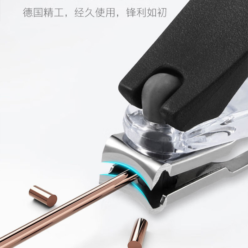 双立人指甲钳不钝不锈持久锋利不锈钢材质防飞溅42429-100高清大图