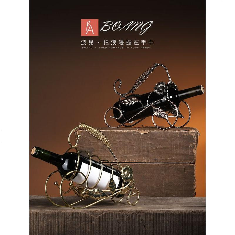 欧式创意红酒架摆件酒炮现代简约酒瓶架葡萄酒架红酒杯架倒挂家用