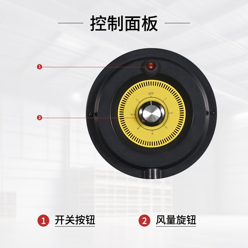 雷豹工业移动风机EF4822D高清大图