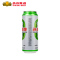 YANJING BEER燕京啤酒 燕京鲜啤500ml铝罐装10度鲜啤听装黄啤酒500ml*12罐整箱