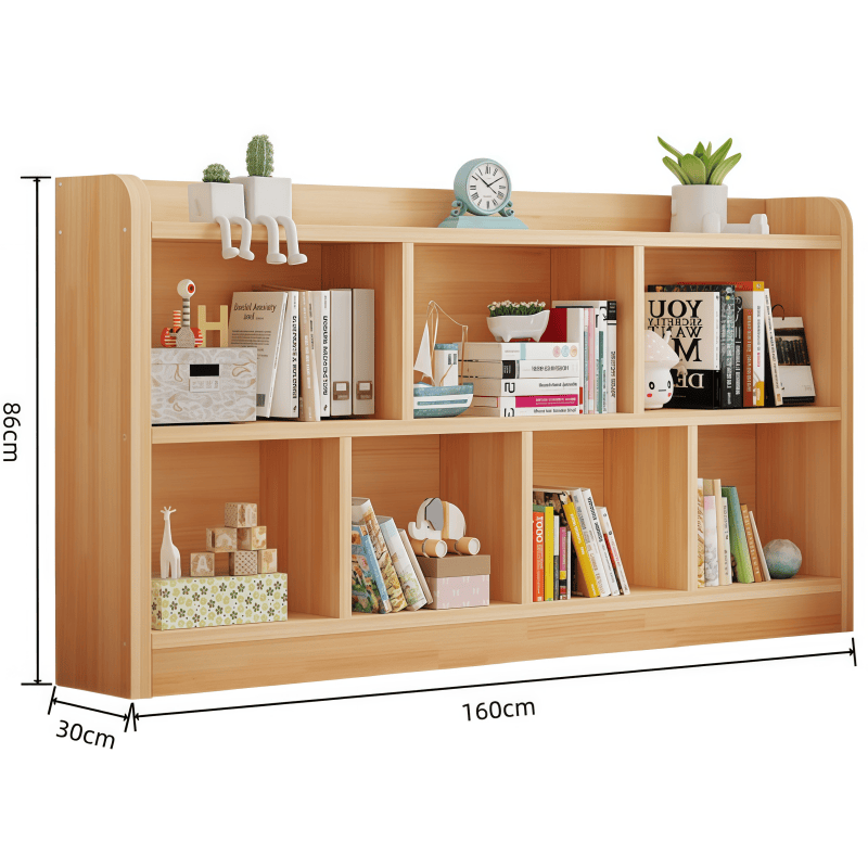 鑫木樽书架160*30*86cm个高清大图