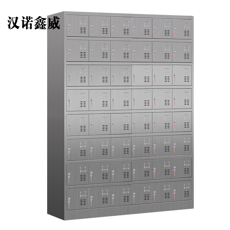 汉诺鑫威48门钥匙碗柜304不锈钢高清大图