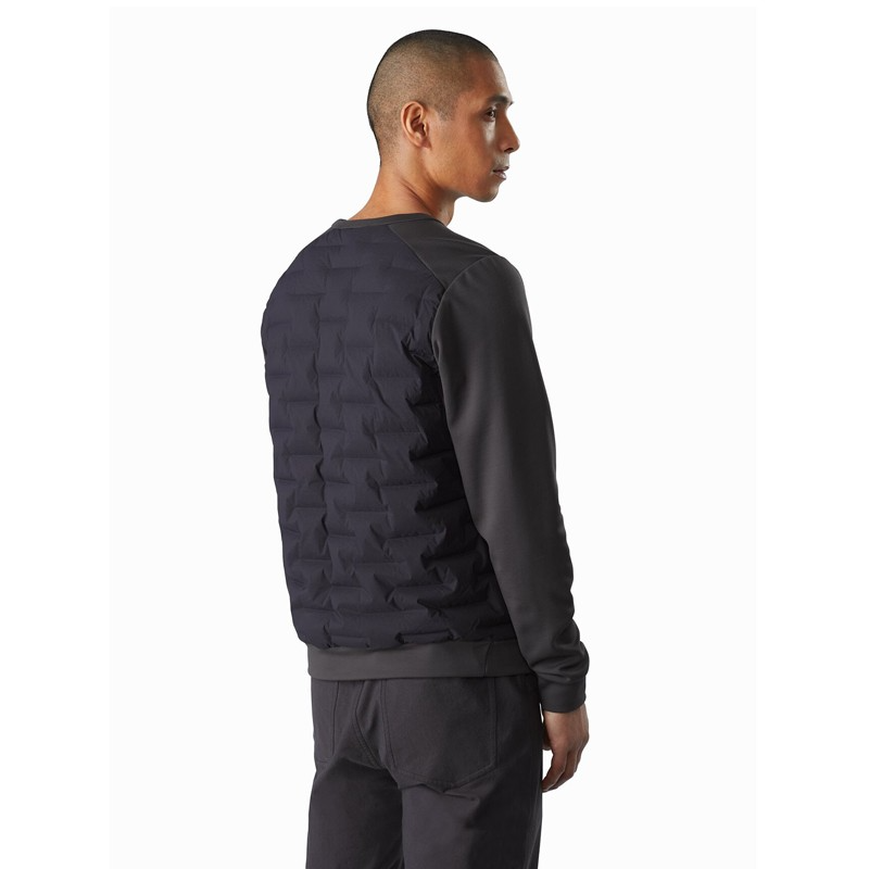 始祖鸟arcteryxkoledown轻量系列舒适保暖鹅绒卫衣羽绒套头衫男士卫衣