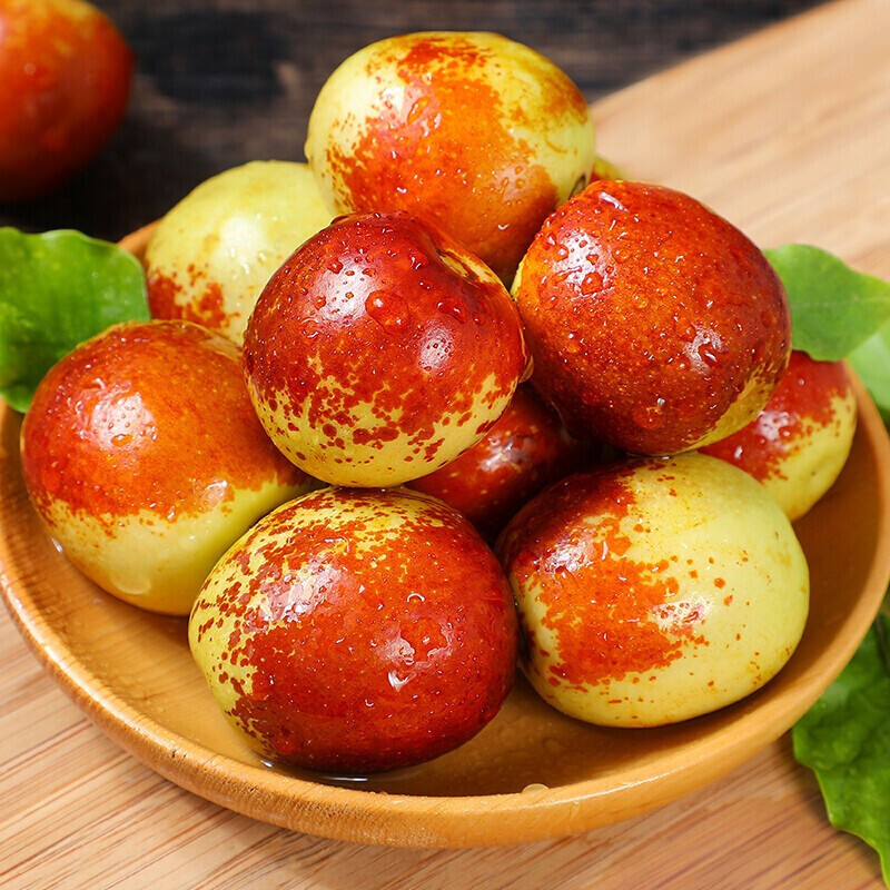 鲜木山东沾化冬枣新鲜当季水果时令水果生鲜脆甜多汁产地现摘鲜枣精选