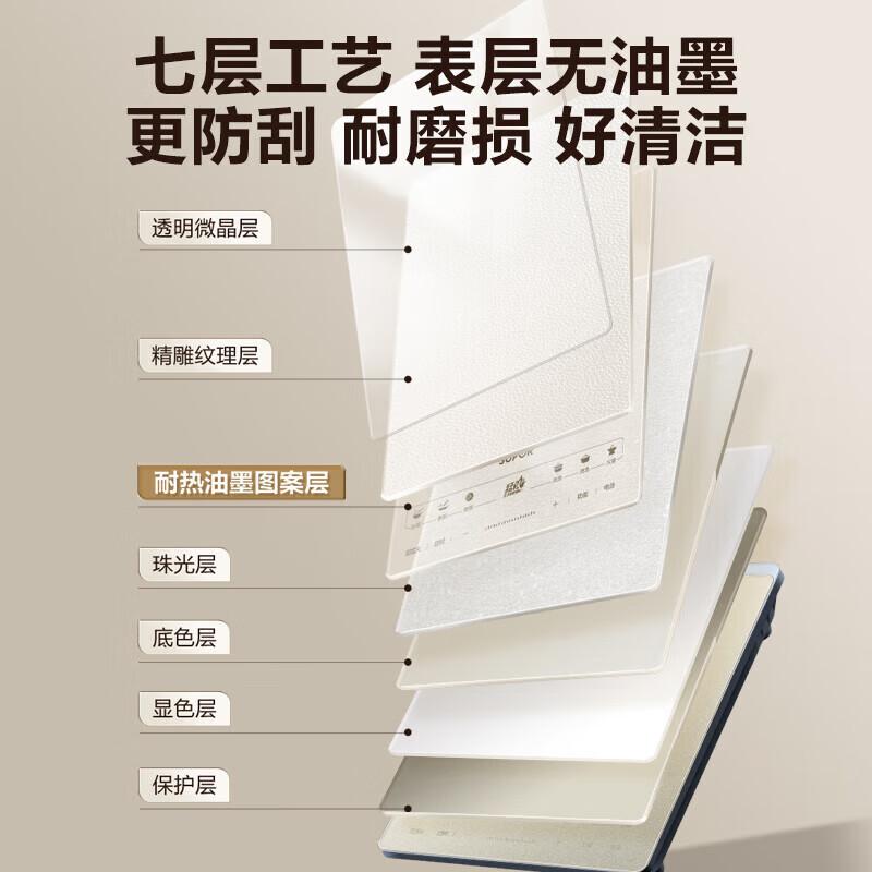 苏泊尔(SUPOR)超猛火电磁炉家用电陶炉电磁灶电池炉火锅新型超薄大功率电炉一体大面板电火灶C22-IA818D高清大图