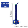 艾草养生锤加长款经络敲打按摩锤肩颈背腿全身穴位家用艾灸锤 花布26cm按摩捶-蓝色（艾草填充）