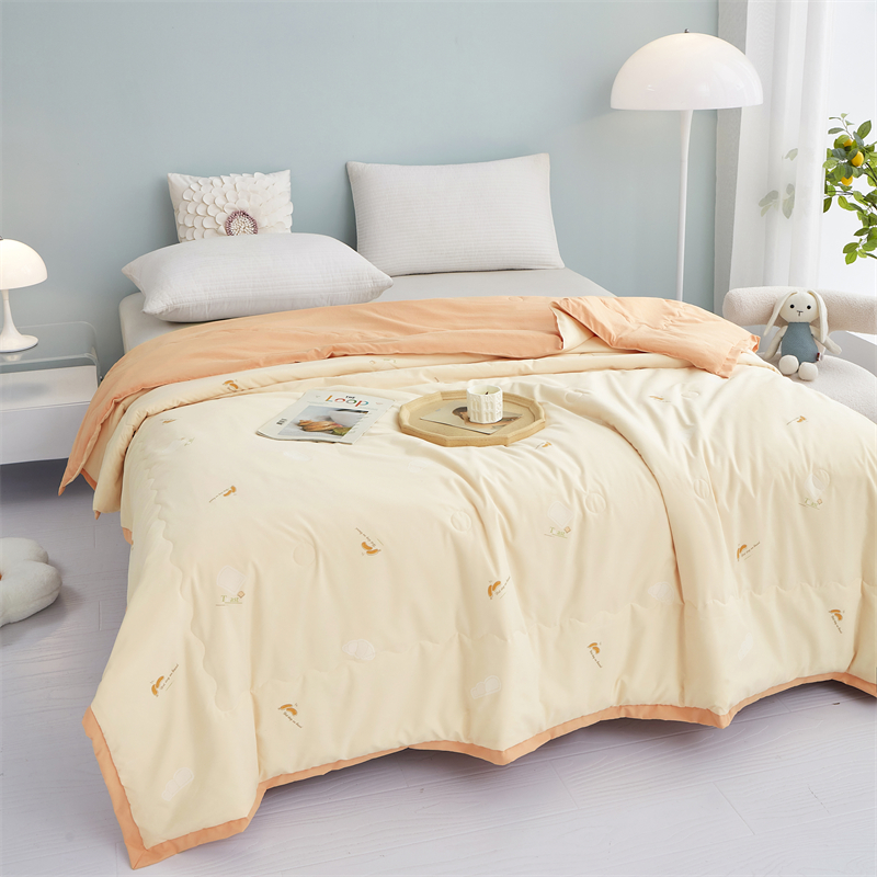 唐纳家纺 大豆纤维空调被 180*200CM- TN-SQ24018高清大图