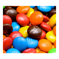 德芙(Dove) M&M’s 彩豆分享装花生牛奶巧克力豆 160g/袋装 休闲 零食 巧克力