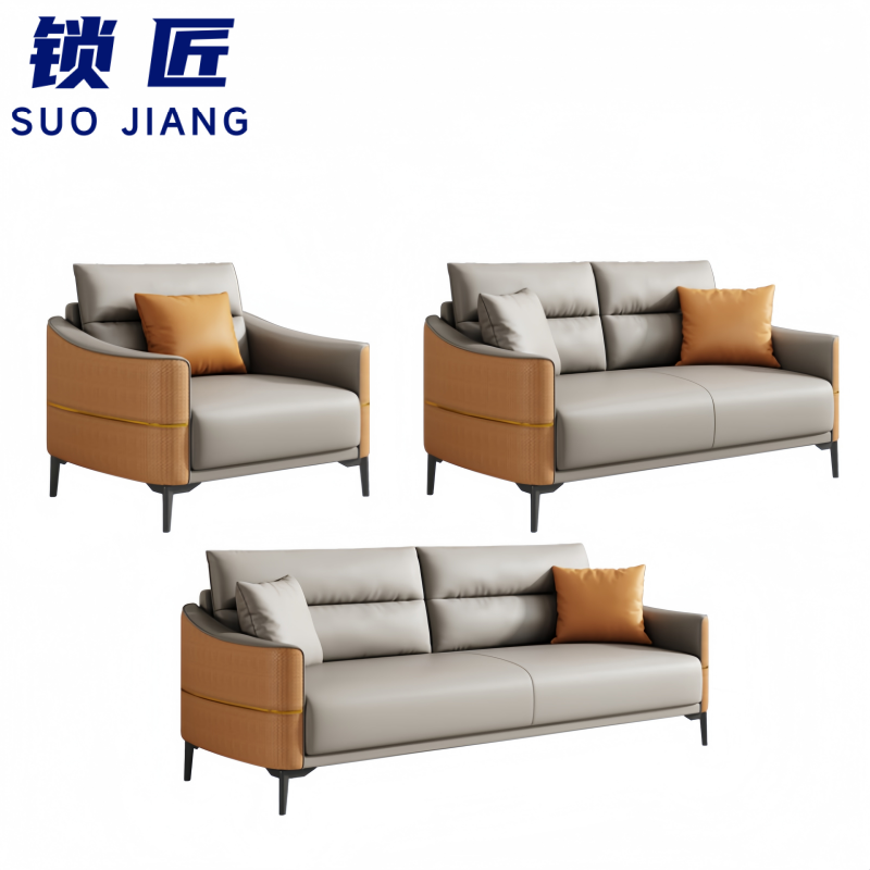 锁匠 接待沙发3+2+1组高清大图